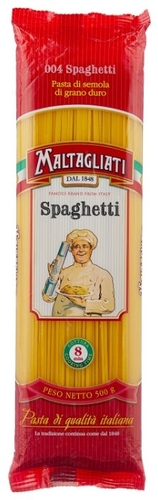 Maltagliati Макароны 004 Spaghetti, 500 г Дионис 