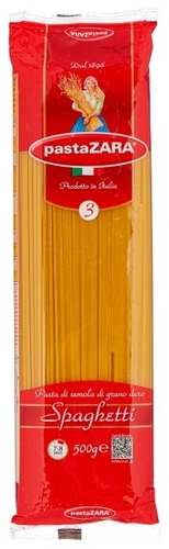 Pasta Zara Макароны 003 Spaghetti, 500 г