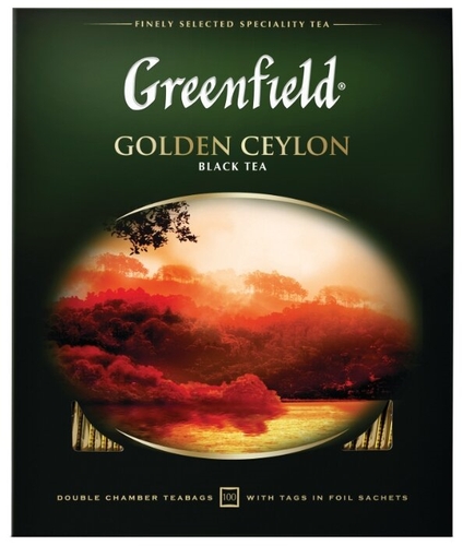 Чай черный Greenfield Golden Ceylon Дионис 