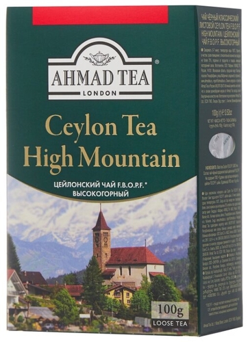 Чай черный Ahmad tea Ceylon tea F.B.O.P.F. high mountain Дионис 