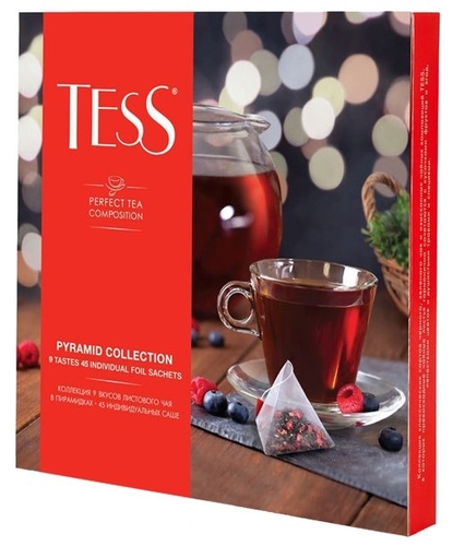 Чай Tess Pyramid collection ассорти