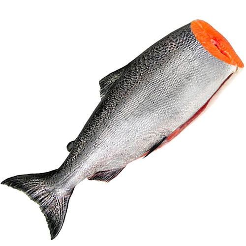 Дикий лосось чавыча свежемороженая потрошёная, штучной заморозки, 1 кг