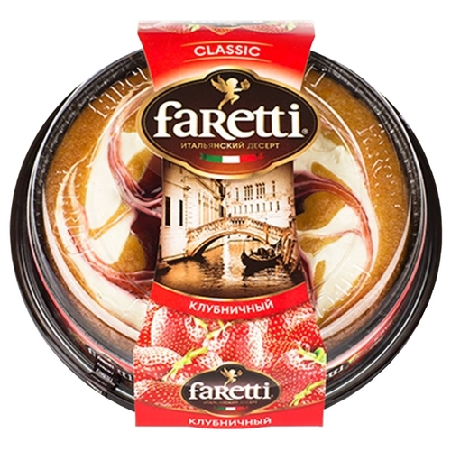 Торт Faretti Клубничный