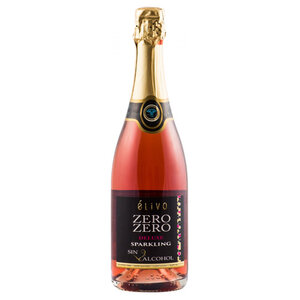 Вино игристое розовое сухое безалкогольное Zero Zero Deluxe Elivo, 750 мл