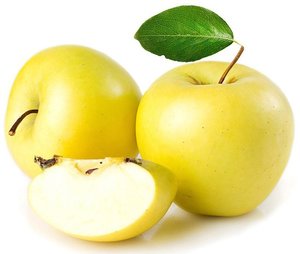 Яблоки Голден свежие средние Доброном Верхнедвинск