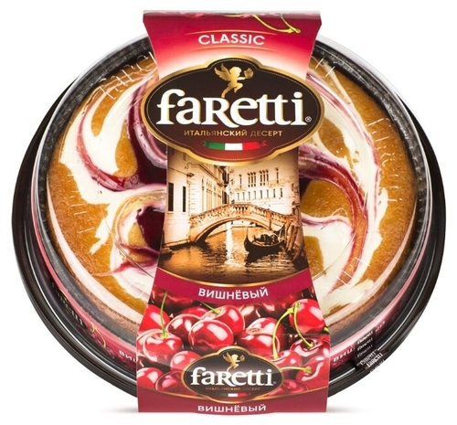 Торт Faretti вишневый