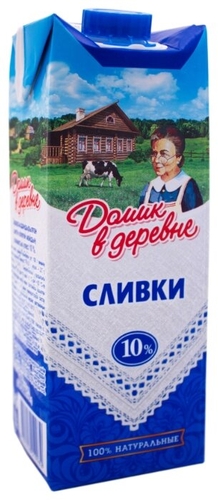 Сливки Домик в деревне стерилизованные Домашний Витебск