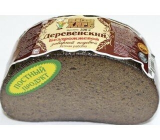 Хлеб рижский деревенский бездрожжевой постный, 220г
