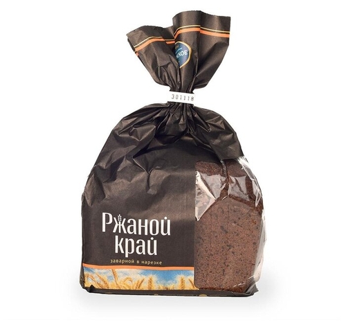 Коломенское Хлеб Ржаной край заварной в нарезке пшенично-ржаный 300 г Домашний 