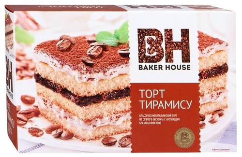 Торт BAKER HOUSE Тирамису Домашний 
