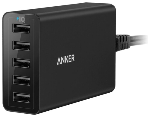 Сетевая зарядка ANKER PowerPort 5 USB Домотехника 