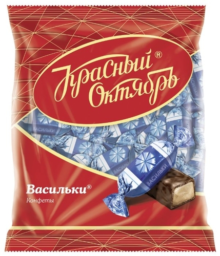 Конфеты Красный Октябрь Васильки, пакет