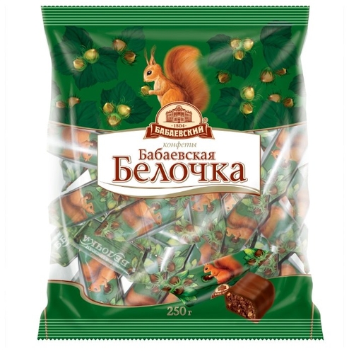 Конфеты Бабаевский Бабаевская Белочка, пакет