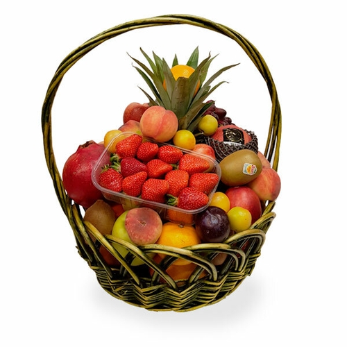 1.00 шт Корзина овощная из сезонных фруктов 9 кг Е-доставка 
