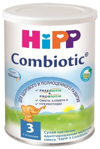 Смесь HiPP 3 Combiotic (с 10 месяцев) 800 г