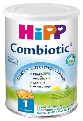 Смесь HiPP 1 Combiotic (0-6 месяцев) 350 г Е-доставка 
