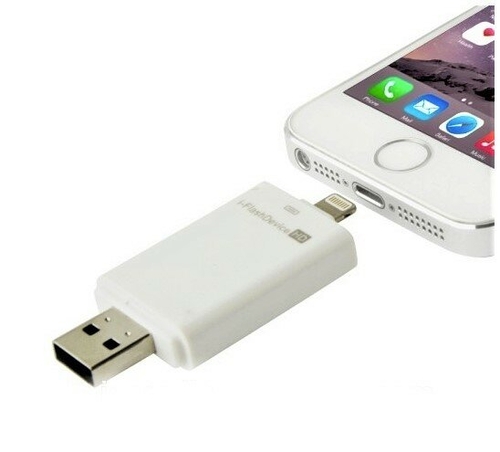 i-Flash-Device Флешка для Iphone/Ipad со сменной микро SD картой (SD карта в комплект не входит) Евросеть 