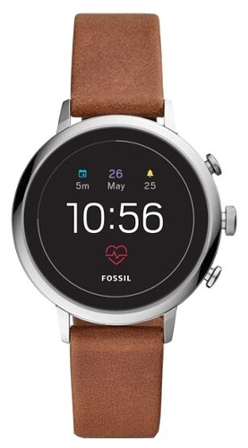 Часы FOSSIL Gen 4 Smartwatch Venture HR (leather) Евросеть 