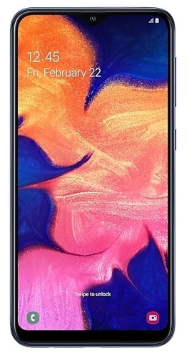 Смартфон Samsung Galaxy A10 Евросеть 