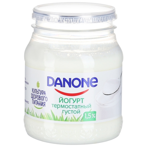 Йогурт Danone термостатный 1.5%, 250 Евроопт Ганцевичи