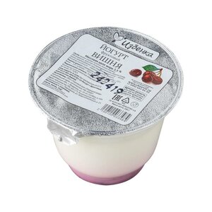 Йогурт фруктовый ВкусВилл с вишней Евроопт Речица