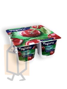 Йогурт Yoguru вишня 2,5% 4 Евроопт Чаусы