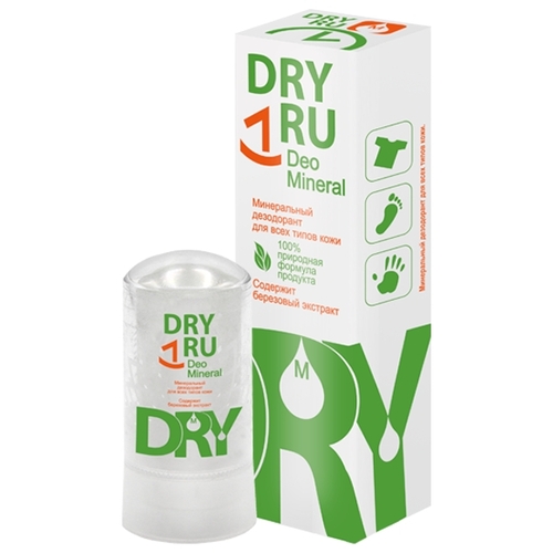 Dry RU дезодорант, кристалл (минерал), Фаберлик Глубокое