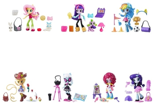 Мини-кукла My Little Pony Equestria Girls с аксессуарами, 12 см, B4909