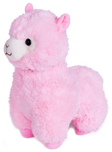 Мягкая игрушка Fancy Гламурная Альпака розовая 28 см Фантастик 
