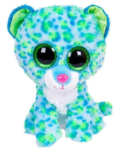 Мягкая игрушка Chuzhou Greenery Toys Леопард голубой 15 см Фантастик 