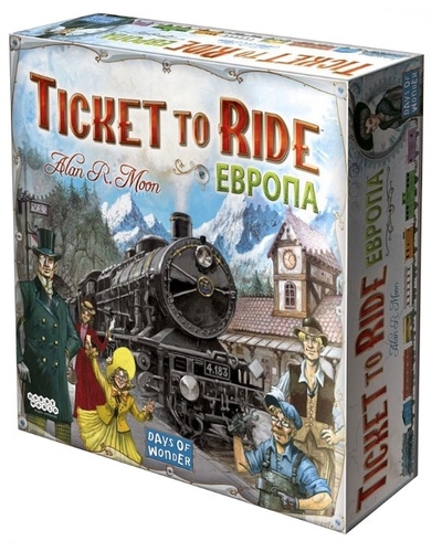 Настольная игра HOBBY WORLD Ticket to Ride: Европа Фантастик 