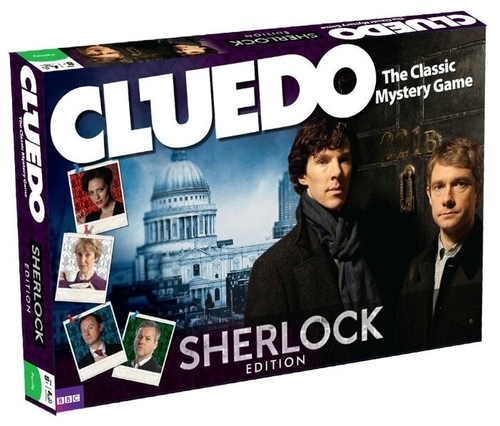 Настольная игра Hasbro Игры Cluedo Sherlock Фантастик 