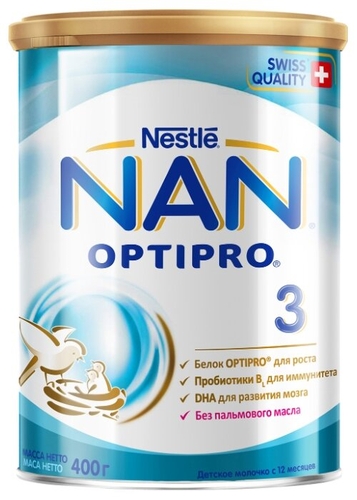 Смесь NAN (Nestlé) 3 Optipro Фантастик Слуцк