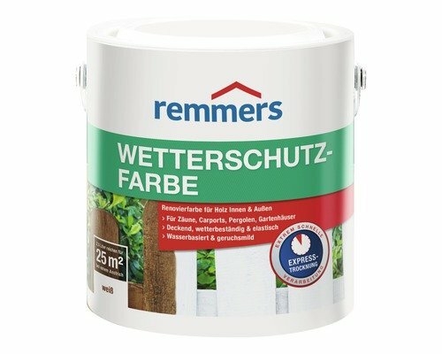 Краска REMMERS WETTERSCHUTZ-FARBE для дерева