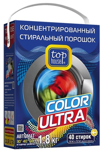 Стиральный порошок Top House Color Ultra (автомат) Фикс Прайс 