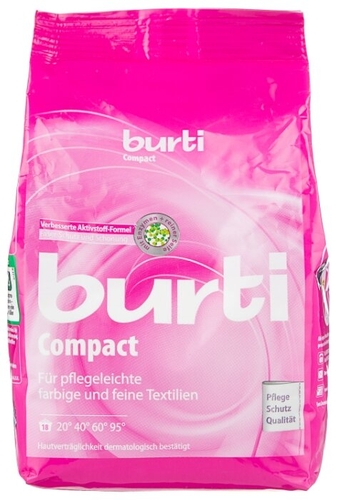 Стиральный порошок Burti Color Compact (концентрат) Фикс Прайс 