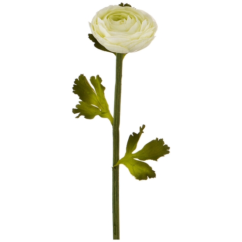 Растение искусственное Цветок белый, размер: h55см, полиэстер Галамарт 