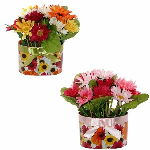 Искусственные цветы в корзине, W30 H26см, (без инд.упаковки), 1 вид из 2 - не набор 1003-265102 Галамарт 