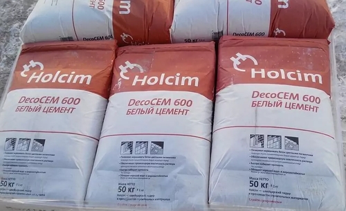 Цемент Белый цемент Holcim DecoCem Гемма 