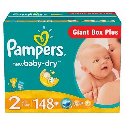 Pampers подгузники New Baby-Dry 2
