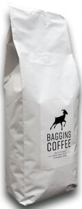 Кофе зерновой Baggins Coffee Кофе натуральный зерновой (1000 г) Кофе, Бразилия, Колумбия, Танзания Гиппо 