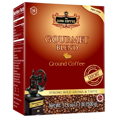 Кофе молотый TNI King Coffee Gourmet Blend Гиппо 