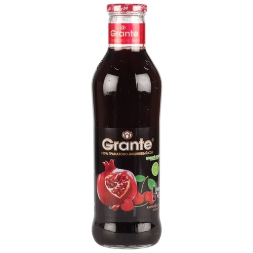 Сок Grante гранатово-вишневый пря отжим, без сахара