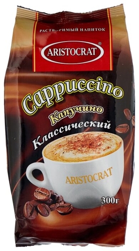 Кофейный напиток Aristocrat Капучино Классический Хит Логойск