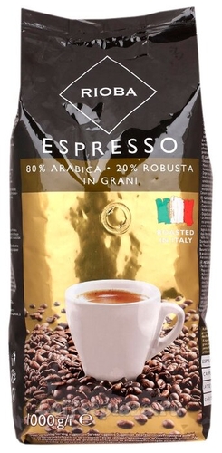 Кофе в зернах Rioba Espresso Хит Лепель