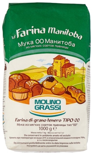 Мука Molino Grassi пшеничная Manitoba Хит Слуцк