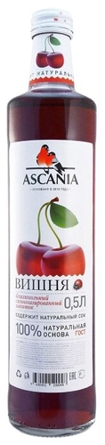 Газированный напиток Ascania Вишня Хит Городок