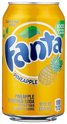 Газированный напиток Fanta Pineapple, США