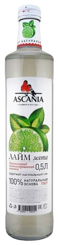 Газированный напиток Ascania Лайм + Мята