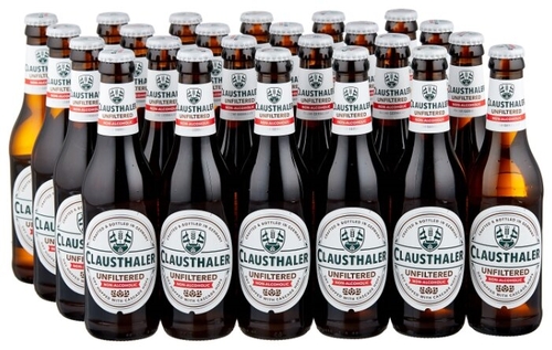 Светлое пиво Clausthaler Unfiltered безалкогольное Хит Высокое